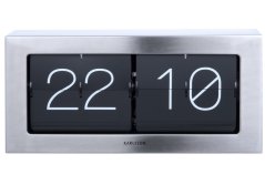 Dizajnové nástenné/Stolné preklápacie hodiny 5642ST Karlsson 37cm