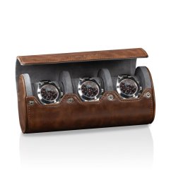 Cestovné púzdro na hodinky HEISSE & SÖHNE 70019-170 HS Vintage 3 - Braun