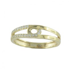 Zlatý prsteň YYZ1192, veľ. 54, 2 g