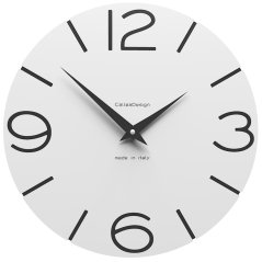 Dizajnové hodiny 10-005-1 CalleaDesign Smile 30cm