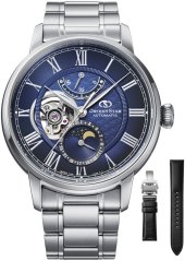 Orient Star Classic M45 F7 Moon Phase Open Heart Automatic RE-BT0006L00B (+ náhradný remienok)