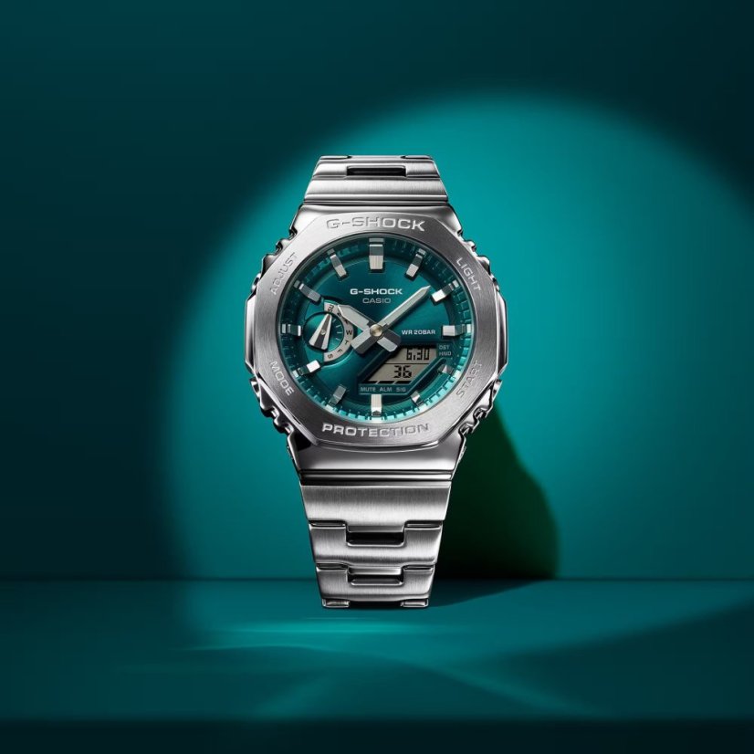 CASIO GM-2110D-3A1ER G-Shock G-Steel