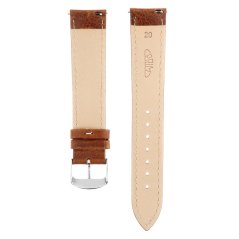 Predĺžený kožený remienok na hodinky PRIM RB.13196 (20 mm - XL) - hnedý - RB.13196.2018.5000.XL