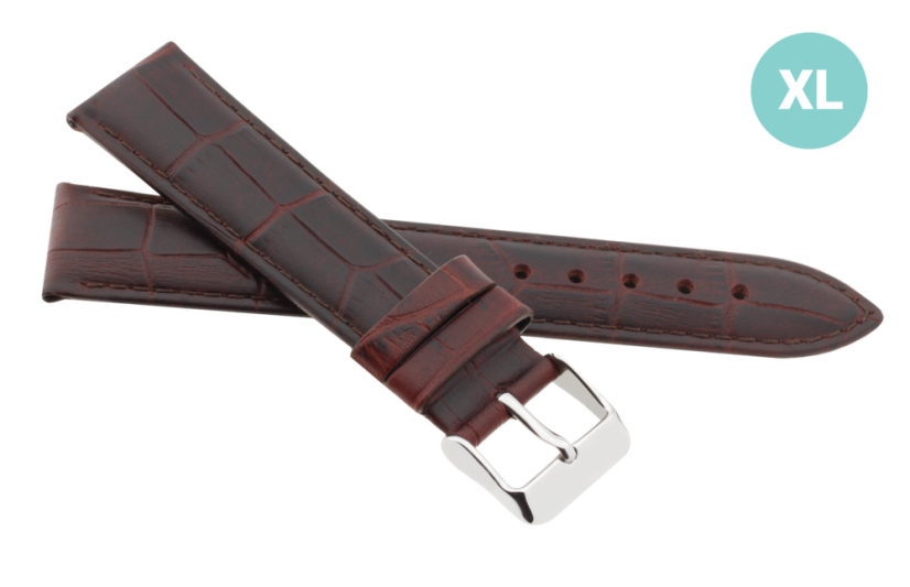 Predĺžený kožený remienok na hodinky R41702/22XL (22 mm) Predĺžený kožený remienok na hodinky R41702/22XL (22 mm)