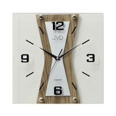 Dřevěné hodiny s tichým chodem JVD NS17010/78