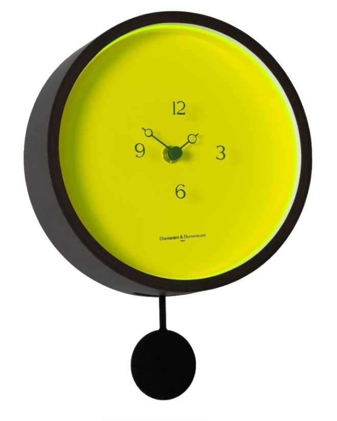 Dizajnové kyvadlové hodiny 214PW Diamantini&Domeniconi 28cm