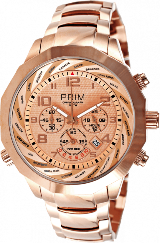PRIM Time Zone Chrono - B (W01P.10170.B)