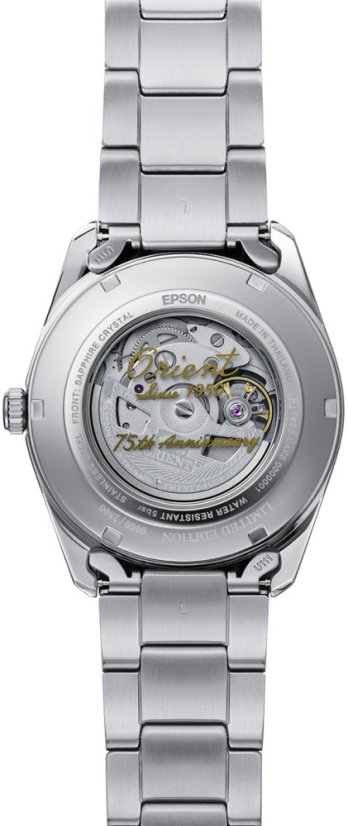 Orient Contemporary Stretto Semi-skeletón Automatic RA-AR0012N30B 75th Anniversary Limited Edition 2800pcs
