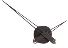 Dizajnové nástenné hodiny Future Time FT9650BK Hands black 60cm