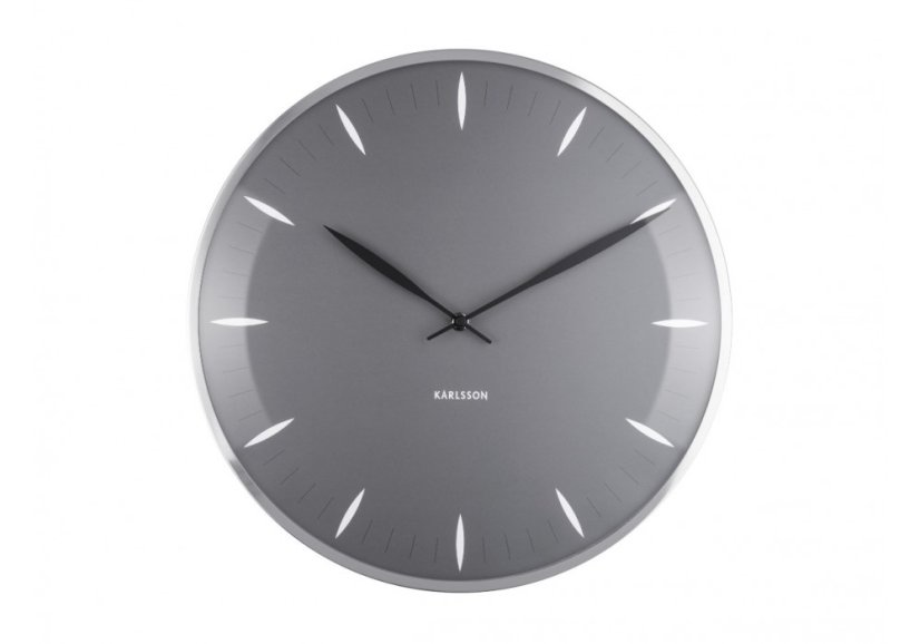 Dizajnové nástenné hodiny 5761GY Karlsson 40cm