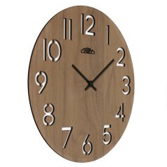 Nástěnné hodiny s tichým chodem PRIM Authentic Veneer - C - E07P.4242.54