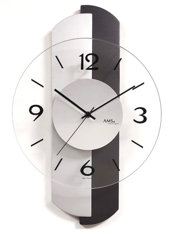Dizajnové nástenné hodiny 9206 AMS 42cm
