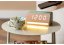 LED hodiny-budík 6078GR Karlsson s nabíječkou smartphonů 16cm