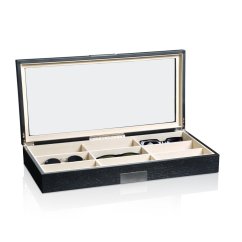 Puzdro na okuliare HEISSE & SÖHNE 70019-168 HS Monteray 9 - Schwarz