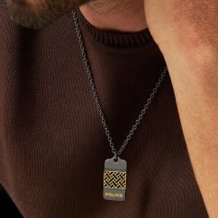 Náhrdelník POLICE Bricklock PEAGN0003302