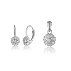 Strieborná súprava so zirkónmi JVD SVLS0146SH2BI00