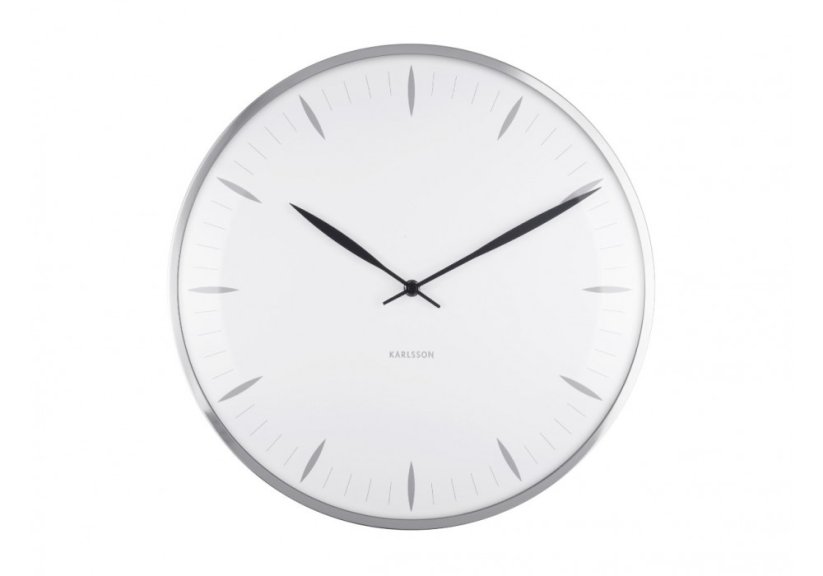 Dizajnové nástenné hodiny 5761WH Karlsson 40cm
