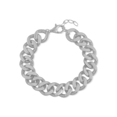 Strieborný náramok JVD SVLB0935S750018