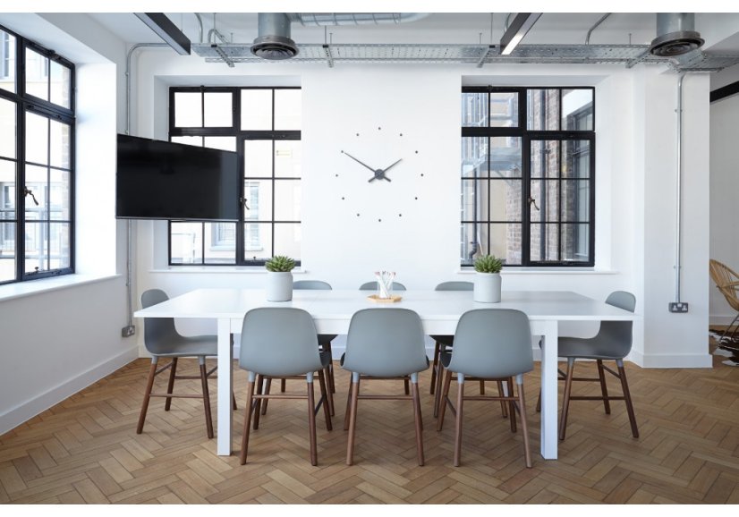 Designové nástěnné hodiny NOMON OJ grafitové 50cm
