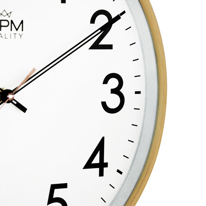 Hodiny s tichým chodom MPM E01.3877.51