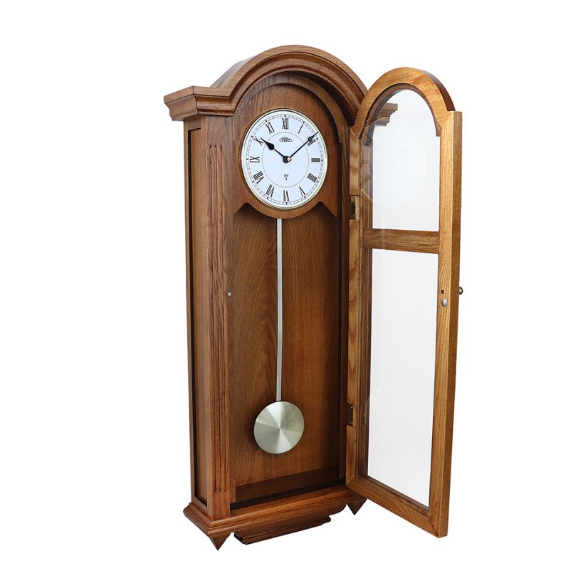 Kyvadlové melodické rádiom riadené hodiny PRIM Radio Melody II - E01P.4236.50