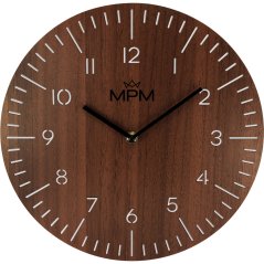 Drevené hodiny s tichým chodom MPM E07M.4120.54