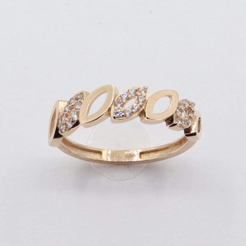 Zlatý prsteň YYZ1173RO, veľ. 52, 1.55 g