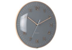 Dizajnové nástenné hodiny 6110GY Karlsson 30cm