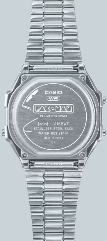 CASIO A168WEPC-7AER Vintage PAC-MAN Collaboration