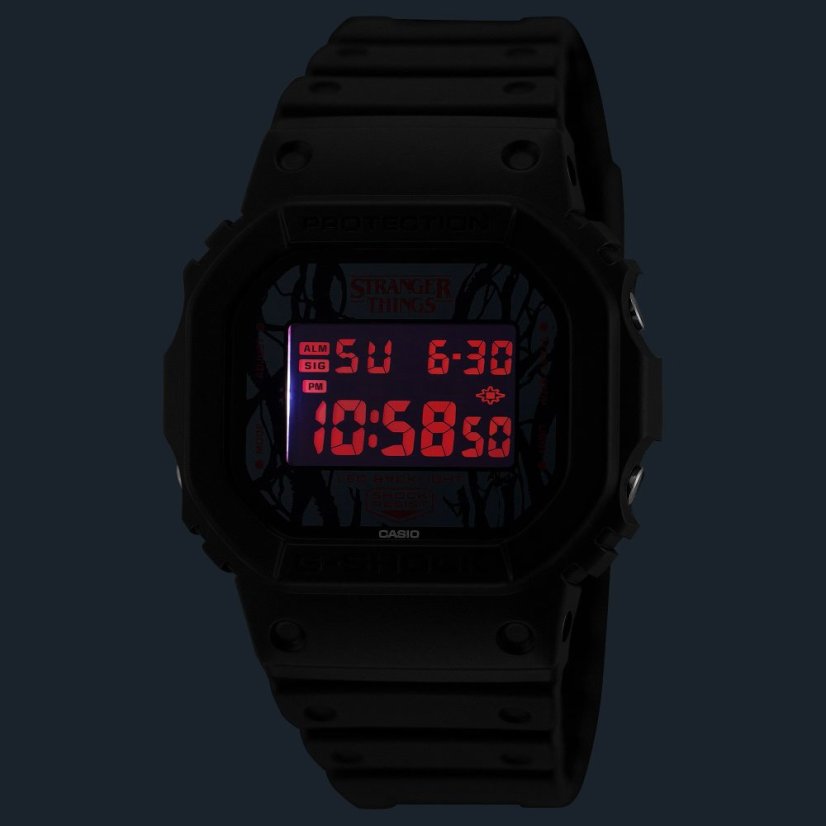 CASIO DW-5600STT-1ER G-Shock Stranger Things collaboration models