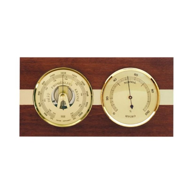Barometer 8064 s vlhkomerom - tmavo hnedý - E16.4652.5080.004164