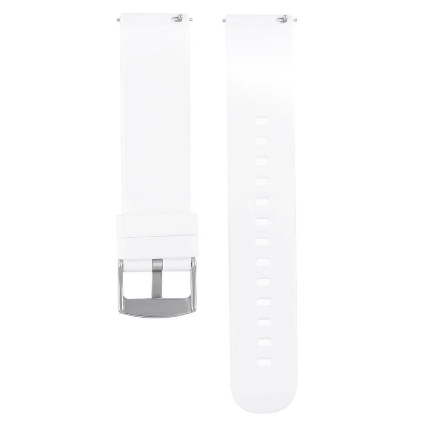 Silikonový řemínek RJ.15347 (18 mm) - bílý - RJ.15347.1818.0000.L