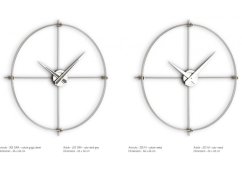 Dizajnové nástenné hodiny I205GRA IncantesimoDesign 66cm