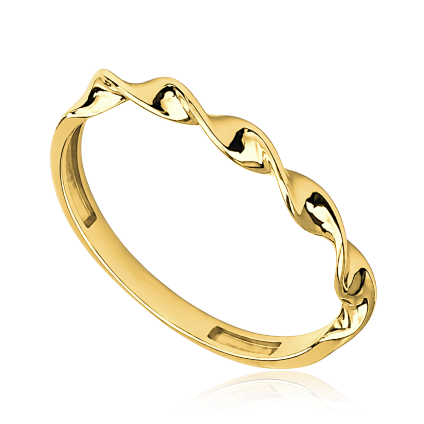 MINET Elegantní zlatý prsten Au 585/1000 vel. 54 - 0,90g