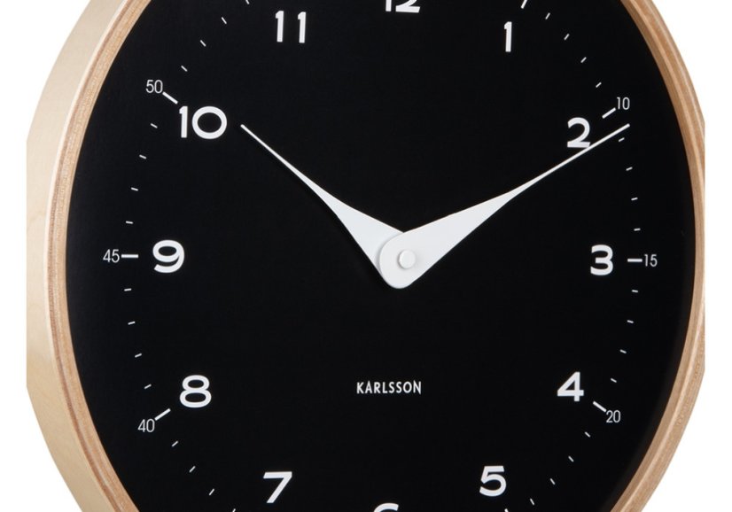 Dizajnové nástenné hodiny 5995BK Karlsson 30cm