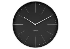 Dizajnové nástenné hodiny 5681BK Karlsson 38cm