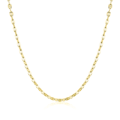 Pozlacený stříbrný řetízek JVD SVLCSHMSGJ10642 (42cm)
