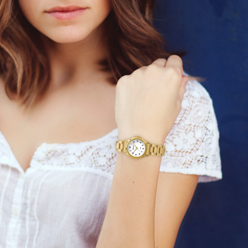 Dámske hodinky LAVVU ARENDAL Original Gold s vodotesnosťou 100M LWL5023