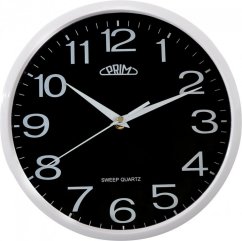 Nástenné hodiny PRIM Linea - black (E01P.3988.0090)