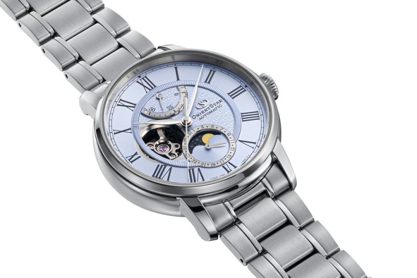 Orient Star Classic M45 F7 Moon Phase Open Heart Automatic RE-BT0007L00B Limited Edition 190pcs (+ náhradný remienok)