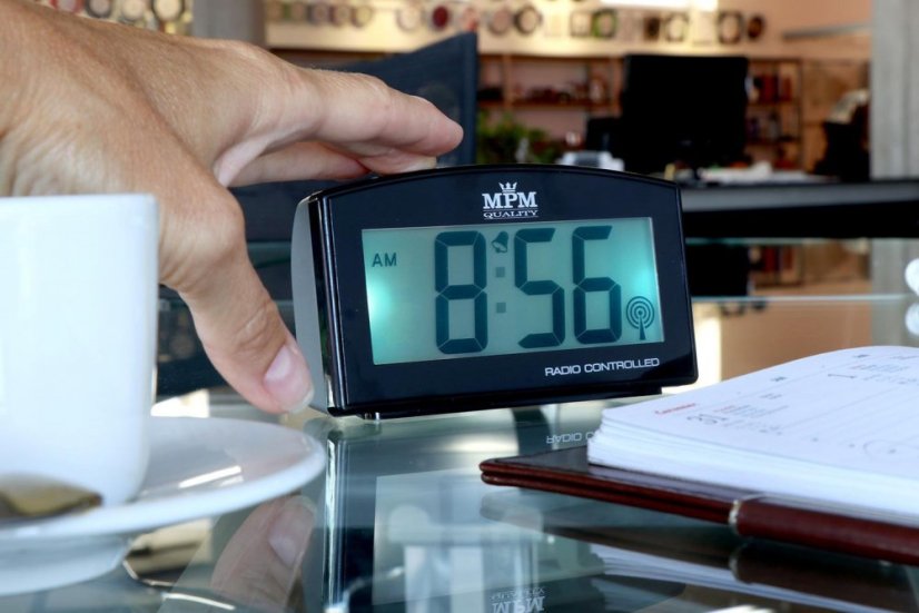 Digitální rádiem řízený budík MPM C02.3257.92