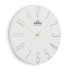 Nástenné hodiny s tichým chodom MPM Primera - A - E01.4302.00