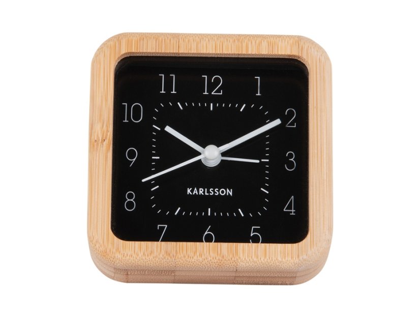 Dizajnový budík 5924BK Karlsson 9cm