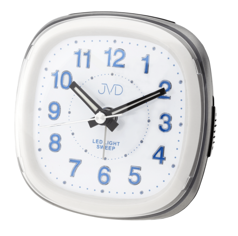 Budík s tichým chodom JVD VSRP813.4