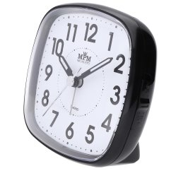 Budík s LED podsvícením a tichým chodem MPM  C01.3530.9090