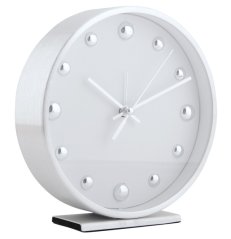 Dizajnové stolné hodiny - budík 5970WH Karlsson 16cm