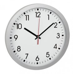 TFA 60.3035.02 - Nástěnné hodiny - stříbrné