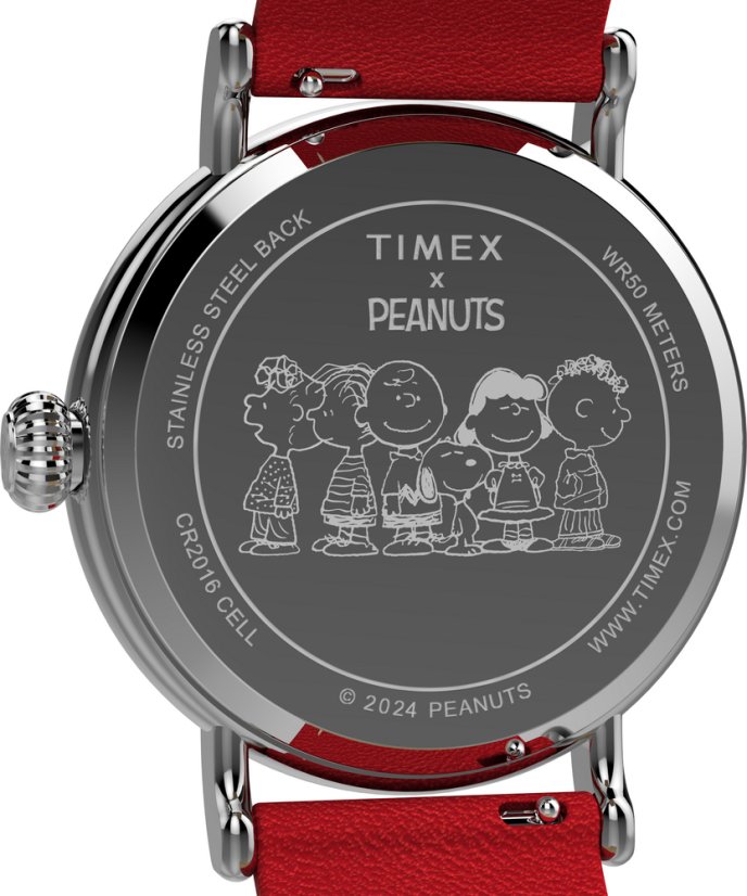 Timex Peanuts Waterbury Snoopy Santa TW2W44400BR