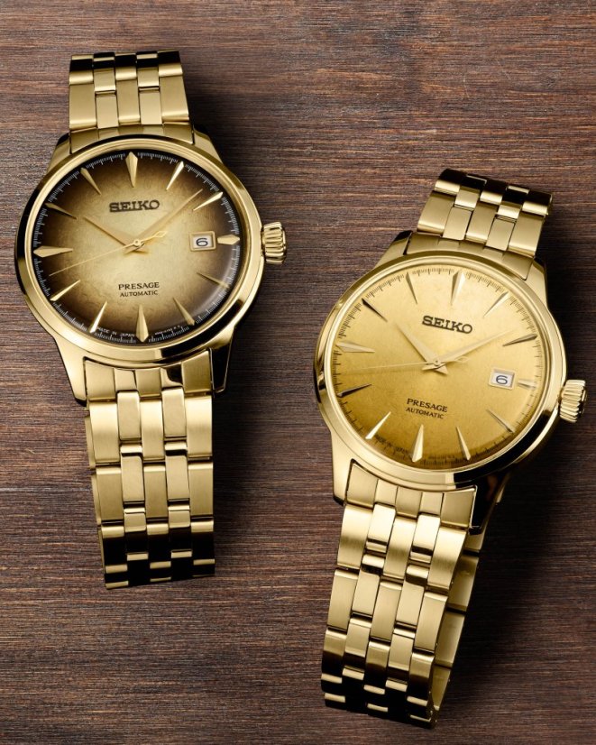 Seiko SRPK48J1 ‘Beer Julep’ Presage Cocktail Time European