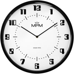 Nástenné hodiny s tichým chodom MPM Retro Since 1993 - A - E01.4206.00